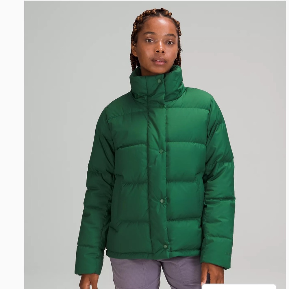 Green Lululemon Women’s Wunder Puff
